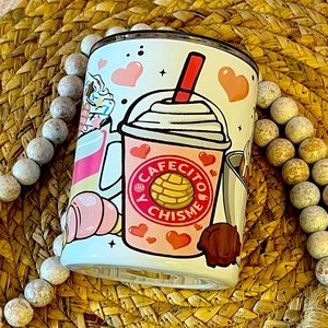 Cafecito & Chisme mini Tumbler